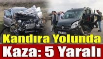 Kandıra yolunda feci kaza: 5 yaralı