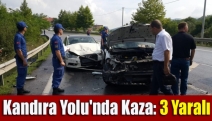 Kandıra Yolu'nda kaza: 3 yaralı