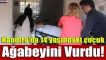 Kandıra'da 14 yaşındaki çocuk ağabeyini vurdu!