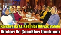 Kandıra'da Ak Kadınlar İhtiyaç Sahibi Aileleri Ve Çocukları Unutmadı