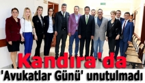 Kandıra'da 'Avukatlar Günü' unutulmadı
