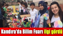 Kandıra'da Bilim Fuarı ilgi gördü