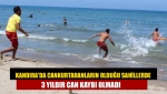 Kandıra'da cankurtaranların olduğu sahillerde 3 yıldır can kaybı olmadı