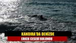 Kandıra'da denizde erkek cesedi bulundu