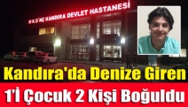 Kandıra'da Denize Giren 1’İ Çocuk 2 Kişi Boğuldu