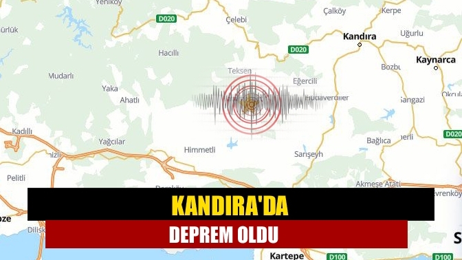 Kandıra'da deprem oldu