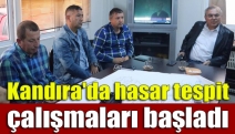 Kandıra'da hasar tespit çalışmaları başladı