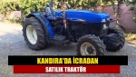 Kandıra'da icradan satılık traktör