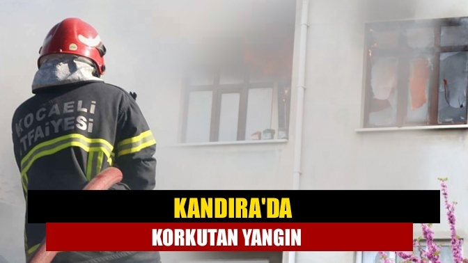 Kandıra'da korkutan yangın