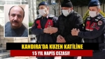 Kandıra'da Kuzen katiline 15 yıl hapis cezası!