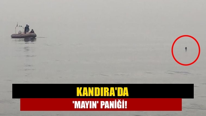 Kandıra'da 'mayın' paniği!