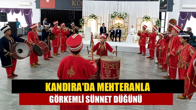 Kandıra'da Mehteranla Görkemli Sünnet Düğünü