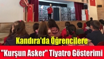 Kandıra'da Öğrencilere "Kurşun Asker" Tiyatro Gösterimi