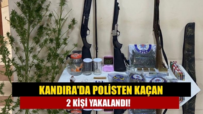 Kandıra'da Polisten kaçan 2 kişi yakalandı!