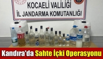 Kandıra'da Sahte İçki Operasyonu