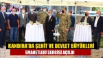 Kandıra'da Şehit ve Devlet Büyükleri Emanetleri Sergisi açıldı