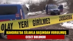 Kandıra'da silahla başından vurulmuş ceset bulundu