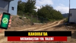 Kandıra'da Vatandaştan yol talebi