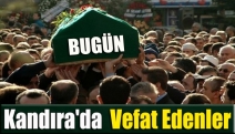 Kandıra'da Vefat Edenler