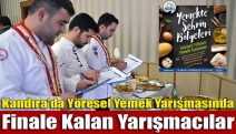 Kandıra'da Yöresel Yemek Yarışmasında Finale Kalan Yarışmacılar