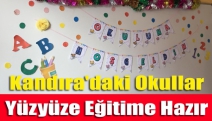 Kandıra'daki okullar yüzyüze eğitime hazır