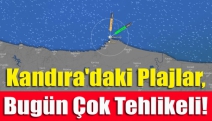 Kandıra'daki Plajlar, Bugün Çok Tehlikeli!