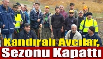 Kandıralı avcılar, sezonu kapattı