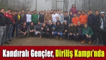 Kandıralı gençler, Diriliş Kampı’nda