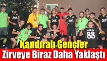 Kandıralı Gençler zirveye biraz daha yaklaştı