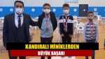 Kandıralı miniklerden büyük başarı