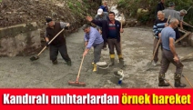 Kandıralı muhtarlardan örnek hareket