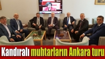 Kandıralı muhtarların Ankara turu