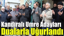 Kandıralı umre adayları dualarla uğurlandı