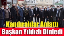 Kandıralılar Anlattı Başkan Yıldızlı Dinledi