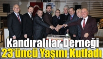 Kandıralılar Derneği 23’üncü yaşını kutladı