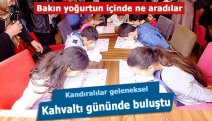 Kandıralılar geleneksel kahvaltı gününde buluştu