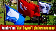 Kandıra'nın 'Mavi Bayrak'lı plajlarına tam not