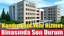 Kandıra'nın yeni hizmet binasında son durum