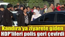 Kandıra'ya ziyarete giden HDP'lileri polis geri çevirdi