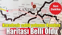 Karadeniz sahil yolunun Kandıra haritası belli oldu