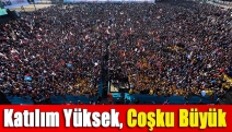 Katılım yüksek, coşku büyük