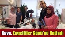 Kaya, Engelliler Günü’nü kutladı