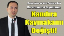 Kaymakam ve vali yardımcıları kararnamesi yayımlandı: Kandıra Kaymakamı değişti!