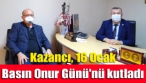 Kazancı, 16 Ocak Basın Onur Günü'nü kutladı