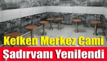 Kefken Merkez Cami Şadırvanı Yenilendi