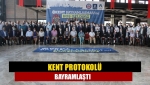 Kent protokolü bayramlaştı