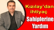 Kızılay’dan ihtiyaç sahiplerine yardım