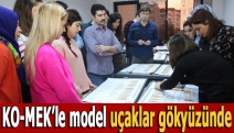 KO-MEK’le model uçaklar gökyüzünde