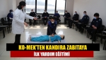 KO-MEK’ten Kandıra zabıtaya ilk yardım eğitimi