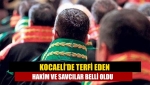 Kocaeli’de terfi eden hakim ve savcılar belli oldu